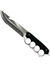 CUCHILLO PARACAIDISTA CON MANOPLA Y FUNDA RIGIDA (X10)