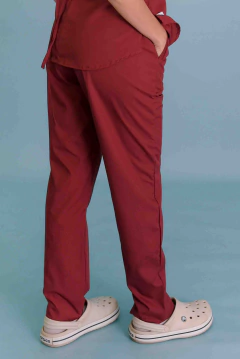 PANTALON MUJER BORDO - comprar online