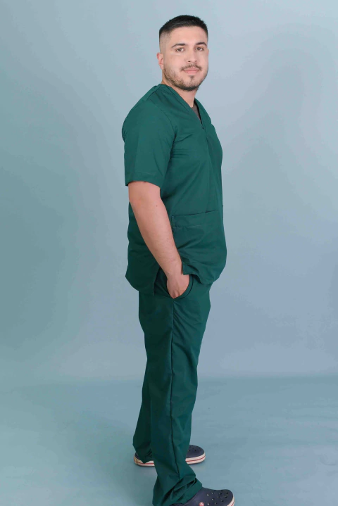 CASACA RENE VERDE OSCURO