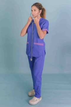 CASACA TINA PURPURA Y LILA - comprar online