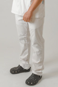 PANTALON HOMBRE BLANCO