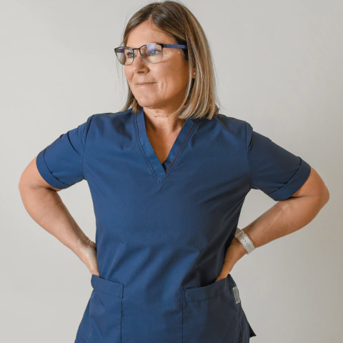 CASACA TINA AZUL MARINO