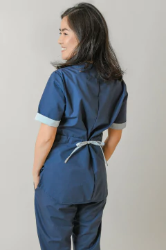 CASACA TINA AZUL MARINO Y CELESTE en internet