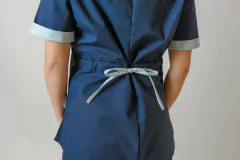 CASACA TINA AZUL MARINO Y CELESTE - RecreaRe Indumentaria