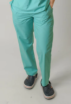 PANTALON MUJER VERDE ESMERALDA