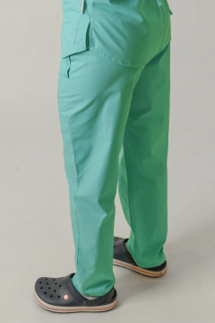 PANTALON MUJER VERDE ESMERALDA - comprar online