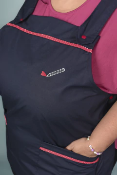 ENTERITO AZUL MARINO LAPIZ - RecreaRe Indumentaria