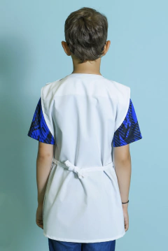 PONCHO INFANTIL CON JEAN en internet