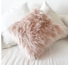 Manta Pie de Cama Nordico Premium - ZORRO ROSA NUDE - comprar online