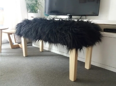 Banqueta Nordica Pie de Cama - Zorro Negro