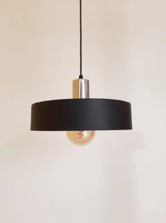 Lampara Olivia- Sombrero Negro