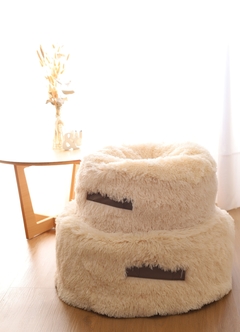 Puff Camita Nido Mascotas - Crudo - comprar online