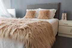 Almohadón Angora Canela en internet