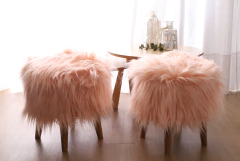 Puff Nordico Zorro Rosa Dior - Ekisetum Tienda Deco
