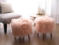 Puff Nordico Zorro Rosa Dior - tienda online