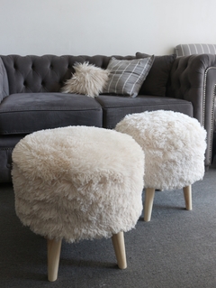 Puff Nordico Ultra Soft - Crudo - Ekisetum Tienda Deco