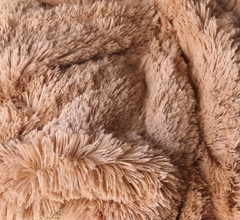 Almohadón Piel Ultra Soft Canela - Ekisetum Tienda Deco