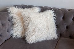 Almohadón Angora Crudo - comprar online