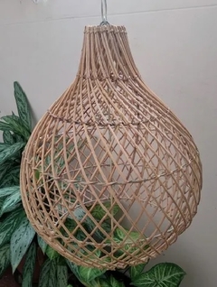 Lampara de Rattan Marruecos