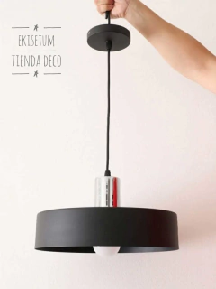 Lampara Olivia- Sombrero Negro - comprar online