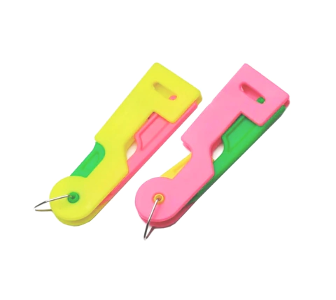 Enfiador de Linha na Agulha Neon