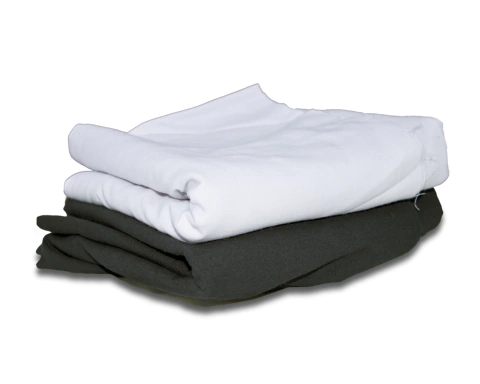 Tricoline 100% Algodão - PRETO/BRANCO Liso (01 metro)