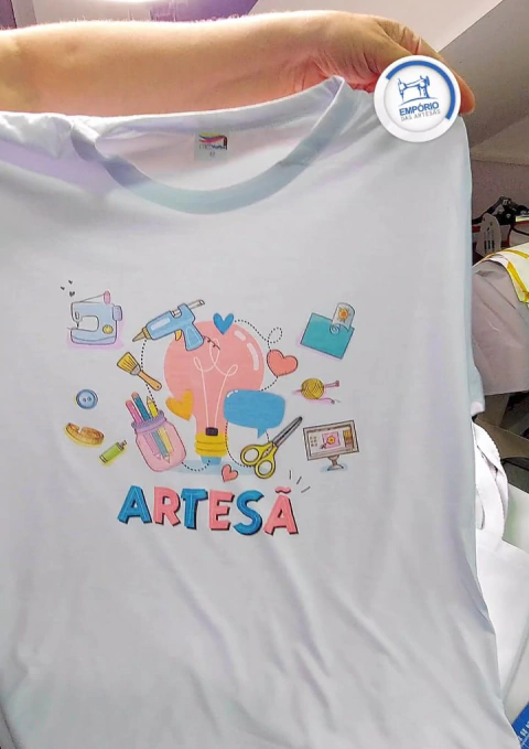 Camisa Estampada (branca)