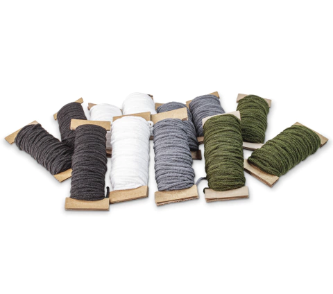 Elástico Roliço 4mm - 20mts (macio) - Várias cores