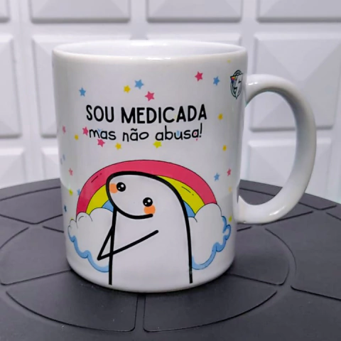 01 Caneca Personalizada Cerâmica 330ml