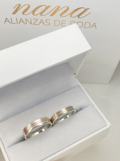 Alianzas Plata y Oro Esmeriladas 3mm y 4mm - comprar online