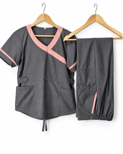 Midori Arciel " Rosa / Gris melange" ENTREGA INMEDIATA