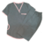 Ambo Crisantemo ARCIEL INTA gris melange + rosa