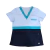Ambo Crisantemo Clasico Minerva SPANDEX (azul marino y celeste) en internet
