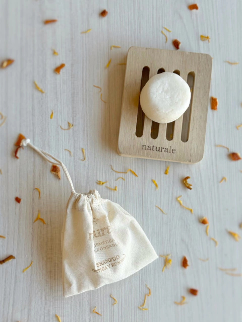 Shampoo Sólido con Ortiga y Romero x 50gr