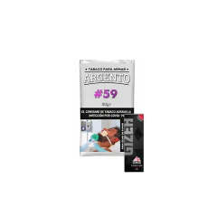 Argento #59 Uva - 10 Pouch 30 gr. + 10 Papel Gizeh Black Gratis - comprar online