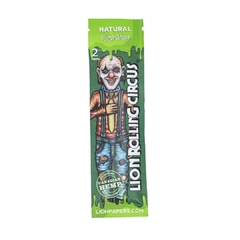 Blunt Lion Rolling Circus Hemps Wraps Natural - Paquete x 2