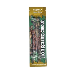Blunt Lion Rolling Circus Hemps Wraps Tequila - Paquete x 2