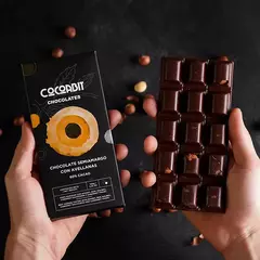 Tableta Chocolate Semiamargo con Avellanas CocoaBit 100 gr. - comprar online