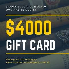 GIFT CARD - Tabaquería y Cava Cienfuegos