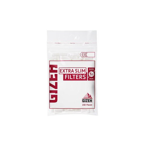 Filtros GIZEH EXTRA SLIM 5,3 mm - Pack x 150