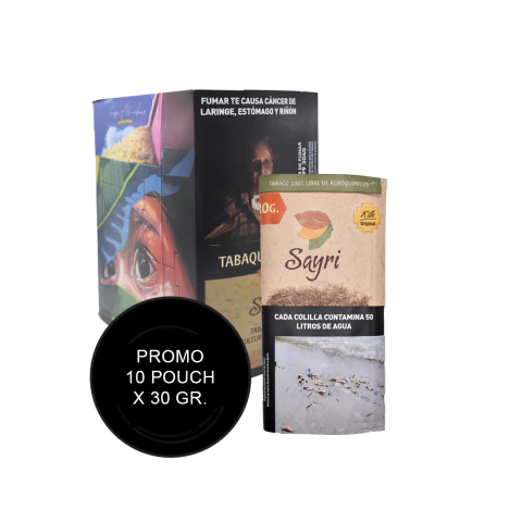 Sayri Original (K´illu) - 10 Pouch X 30 gr. - comprar online