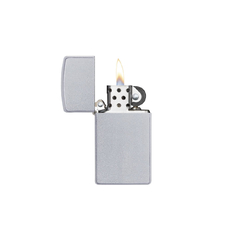 Encendedor Zippo Slim Cromado Satinado (1605) - comprar online