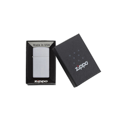 Encendedor Zippo Slim Cromado Satinado (1605) en internet