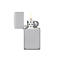 Encendedor Zippo Slim Cromado Pulido (1610) - comprar online