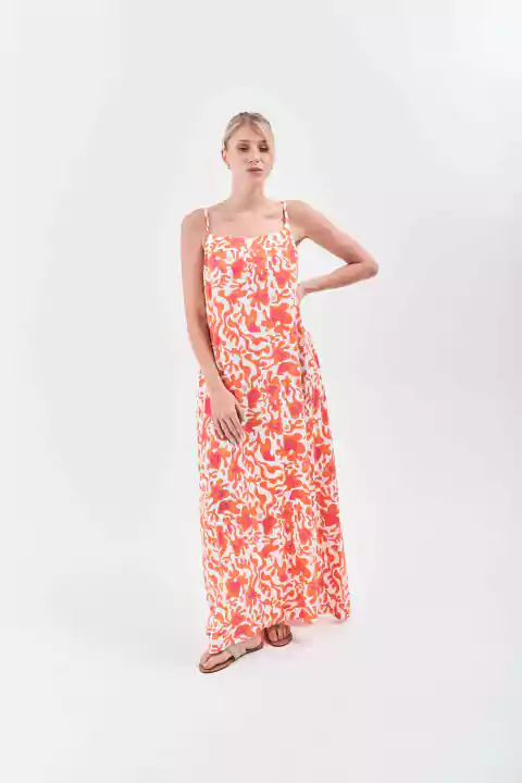 VESTIDO BARCELONA NARANJA