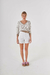 SHORT MOM OFF WHITE