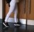 Pantalon cigarette blanco - comprar online