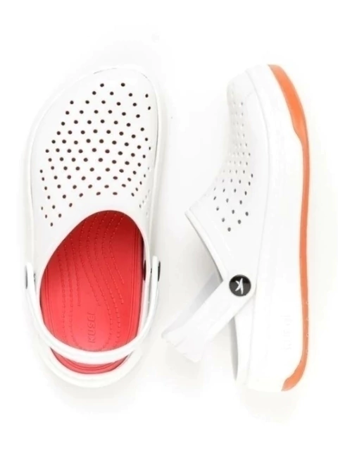 NIXS HOMBRE BLANCO ROJO - comprar online