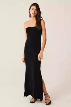 VESTIDO MIDI ANASTACIA PRETO