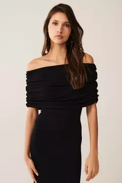 Imagem do VESTIDO MIDI ANASTACIA PRETO